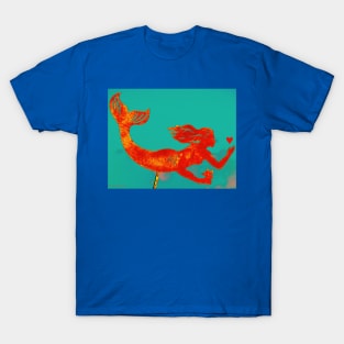 Crimson Mermaid T-Shirt